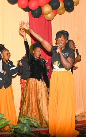 Singing during church